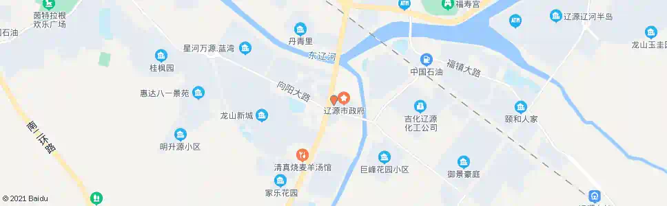 辽源商校_公交站地图_辽源公交_妙搜公交查询2025