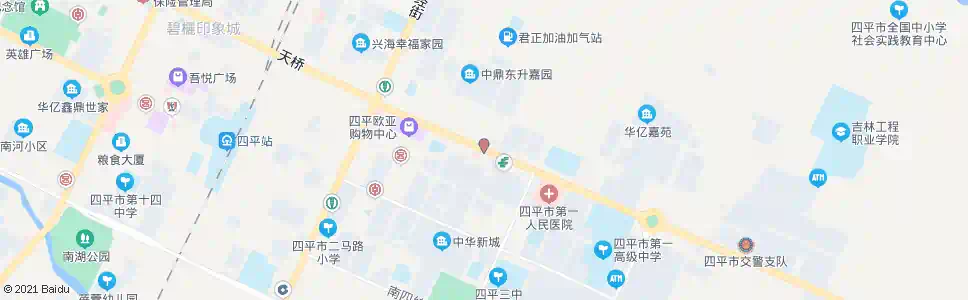 四平六马路_公交站地图_四平公交_妙搜公交查询2025