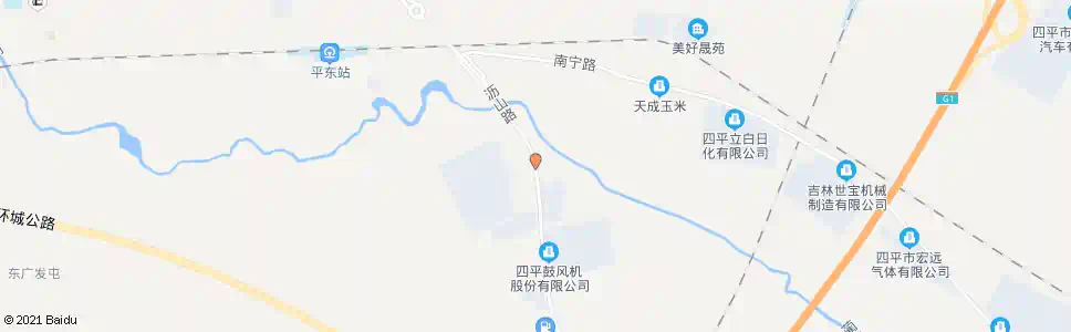 四平大修厂_公交站地图_四平公交_妙搜公交查询2025