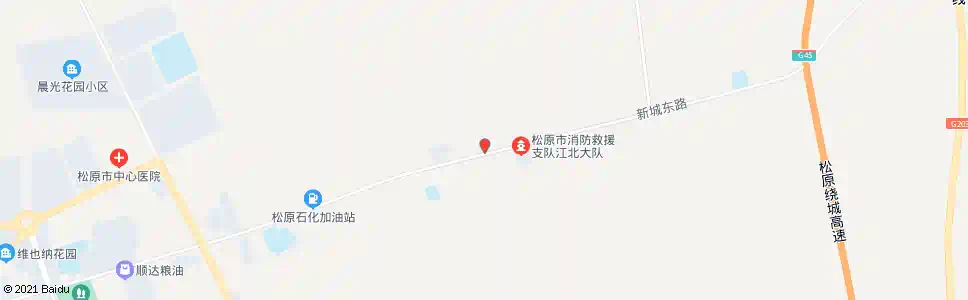 松原新城石油_公交站地图_松原公交_妙搜公交查询2025