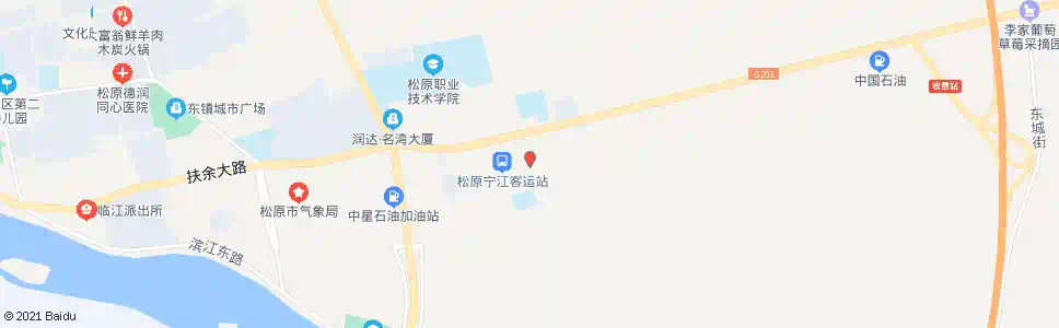 松原新国街道口_公交站地图_松原公交_妙搜公交查询2025