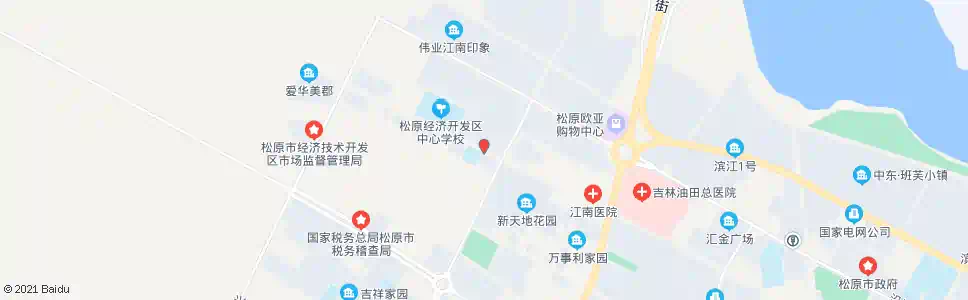 松原一品庄园小区_公交站地图_松原公交_妙搜公交查询2025