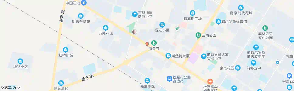 松原飞宇超市_公交站地图_松原公交_妙搜公交查询2025