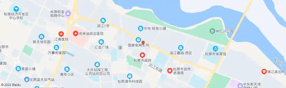 松原市发政委_公交站地图_松原公交_妙搜公交查询2025