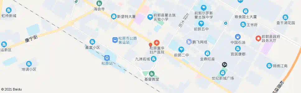 松原联友客栈_公交站地图_松原公交_妙搜公交查询2025
