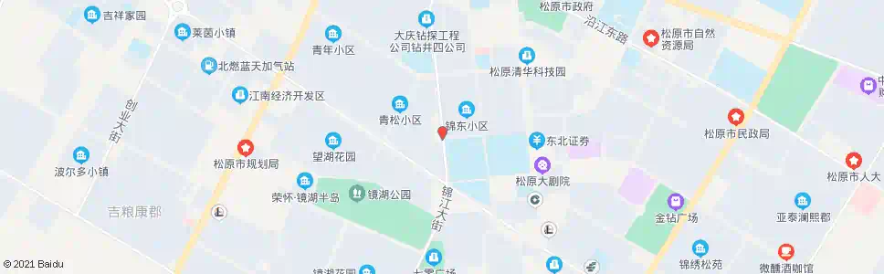 松原乘降点(长宁南街)_公交站地图_松原公交_妙搜公交查询2025