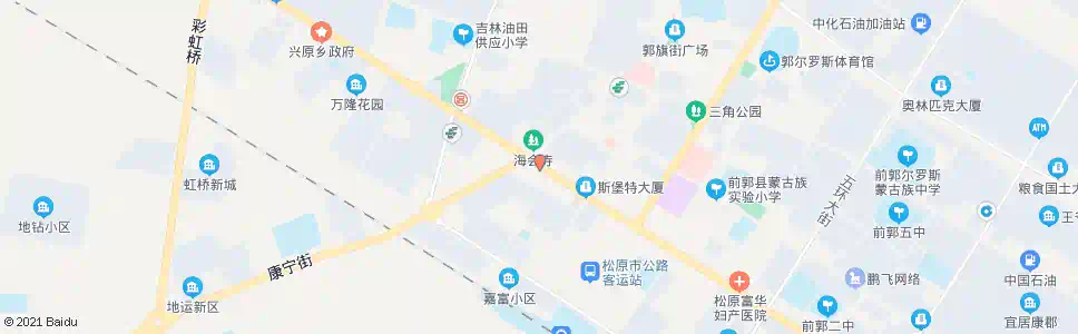 松原华生交电公司_公交站地图_松原公交_妙搜公交查询2025