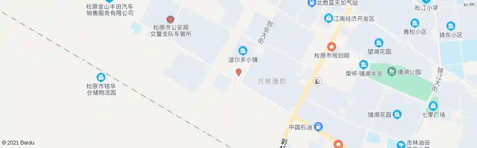 松原松原奥迪4S店_公交站地图_松原公交_妙搜公交查询2025