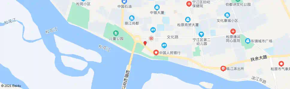 松原宁江区农行_公交站地图_松原公交_妙搜公交查询2025