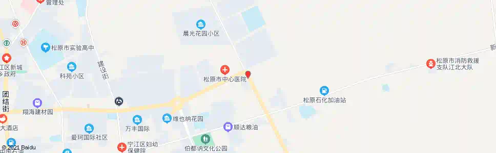 松原中山大街_公交站地图_松原公交_妙搜公交查询2025