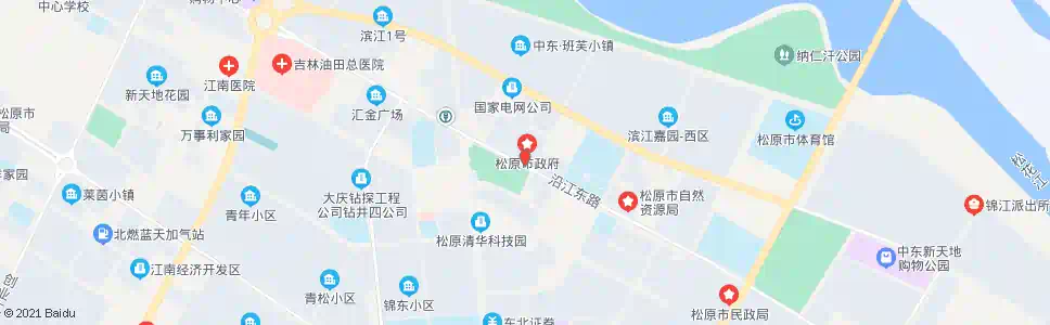松原市委党校_公交站地图_松原公交_妙搜公交查询2025
