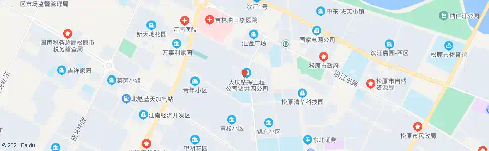松原钻井二公司_公交站地图_松原公交_妙搜公交查询2025