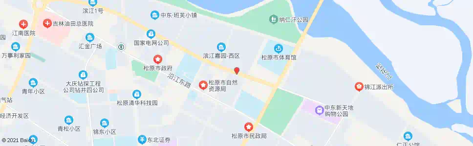 松原滨江嘉园D区_公交站地图_松原公交_妙搜公交查询2025