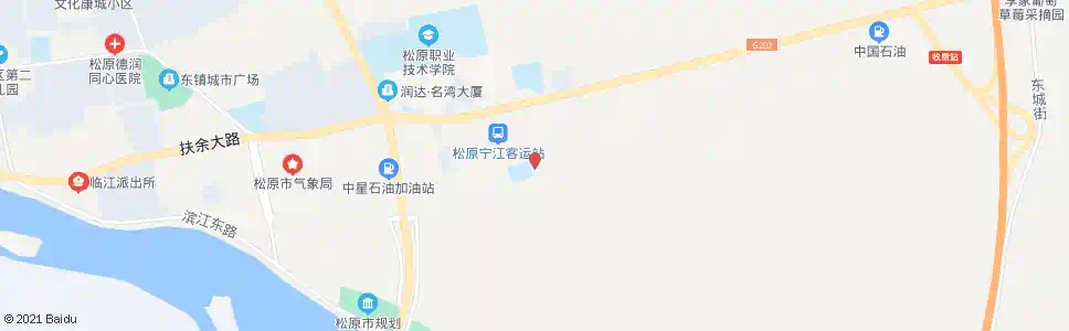 松原临江中学_公交站地图_松原公交_妙搜公交查询2025