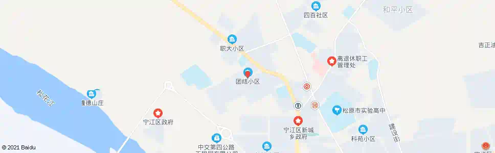 松原团结小区_公交站地图_松原公交_妙搜公交查询2025