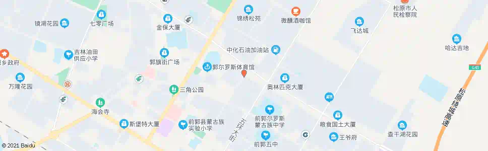 松原纳吉花园_公交站地图_松原公交_妙搜公交查询2025