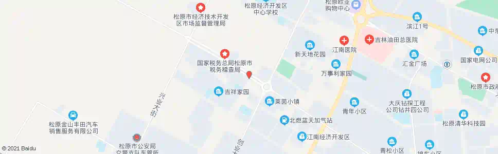 松原松源市消防_公交站地图_松原公交_妙搜公交查询2025