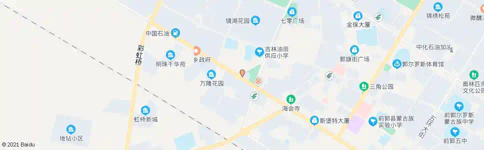 松原油田通信公司_公交站地图_松原公交_妙搜公交查询2025