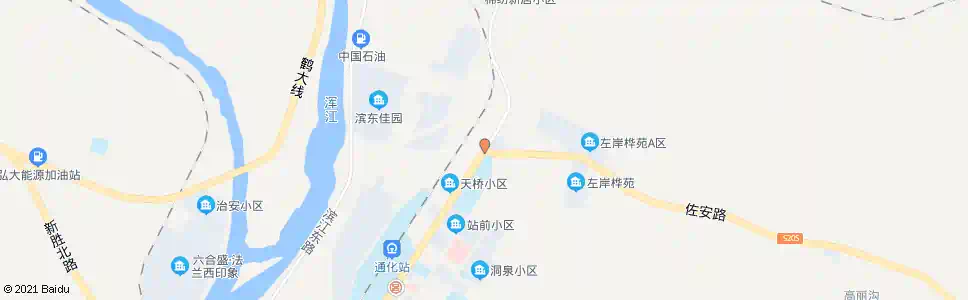 通化佐安_公交站地图_通化公交_妙搜公交查询2025