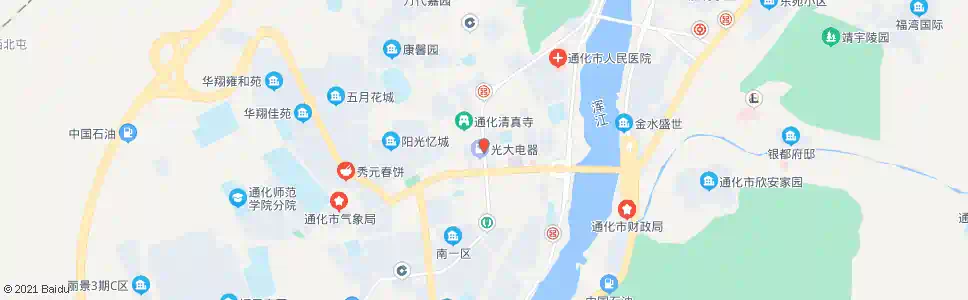 通化光大家电城_公交站地图_通化公交_妙搜公交查询2025