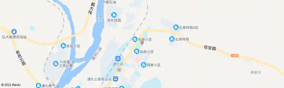 通化铁路一中_公交站地图_通化公交_妙搜公交查询2025