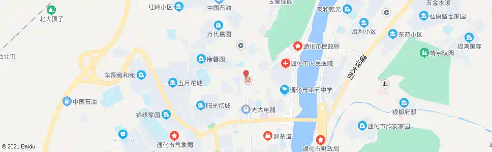 通化百信药业_公交站地图_通化公交_妙搜公交查询2025