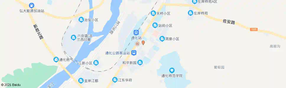 通化东昌区医院_公交站地图_通化公交_妙搜公交查询2025