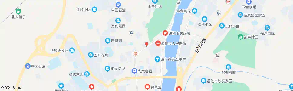 通化银行学校_公交站地图_通化公交_妙搜公交查询2025