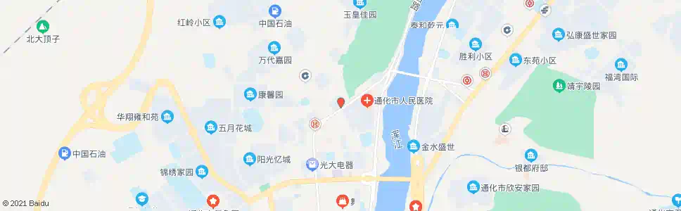 通化建委龙腾建材_公交站地图_通化公交_妙搜公交查询2025