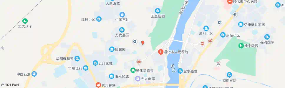 通化玉皇小区_公交站地图_通化公交_妙搜公交查询2025