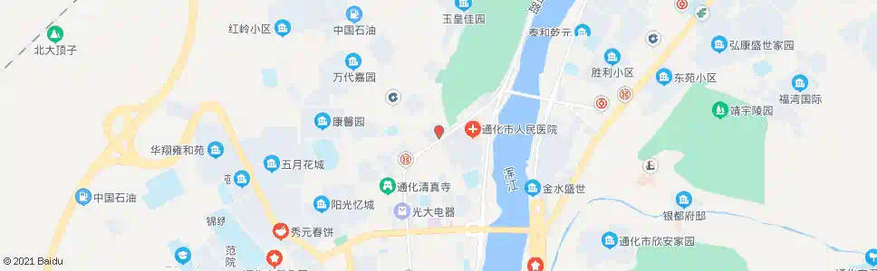 通化卫校_公交站地图_通化公交_妙搜公交查询2025