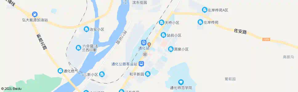 通化威皇酒楼_公交站地图_通化公交_妙搜公交查询2025