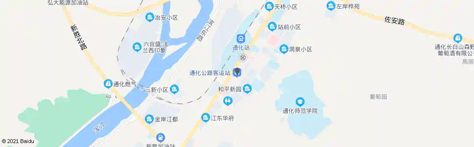 通化客运站_公交站地图_通化公交_妙搜公交查询2025