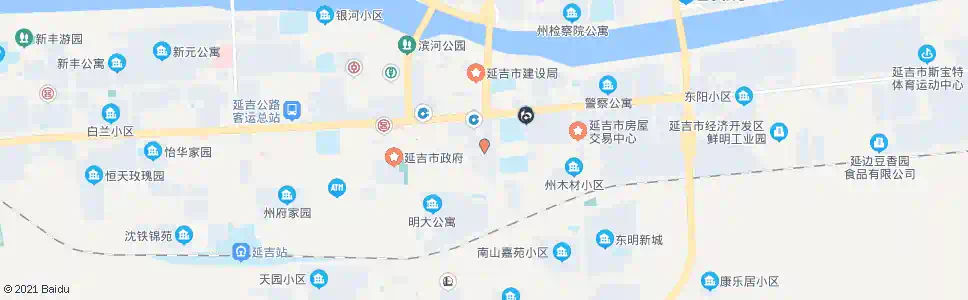 延边光华桥_公交站地图_延边公交_妙搜公交查询2025