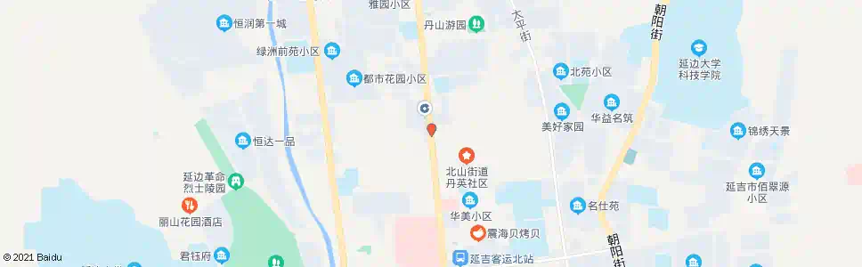 延边北山加油站_公交站地图_延边公交_妙搜公交查询2025