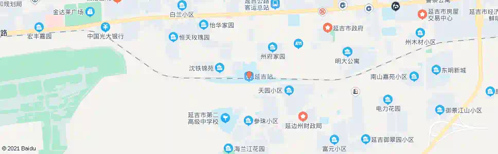 延边延南_公交站地图_延边公交_妙搜公交查询2025