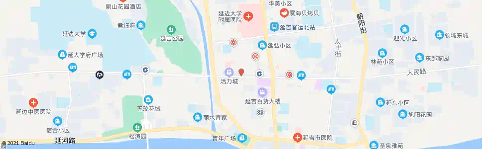 延边国贸家乐_公交站地图_延边公交_妙搜公交查询2025