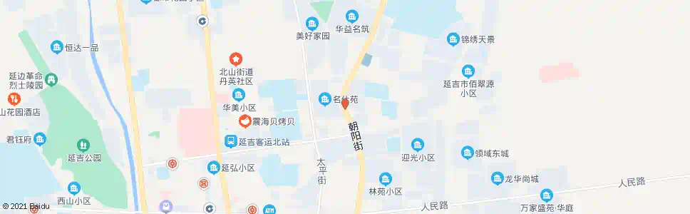 延边芳国小区_公交站地图_延边公交_妙搜公交查询2025