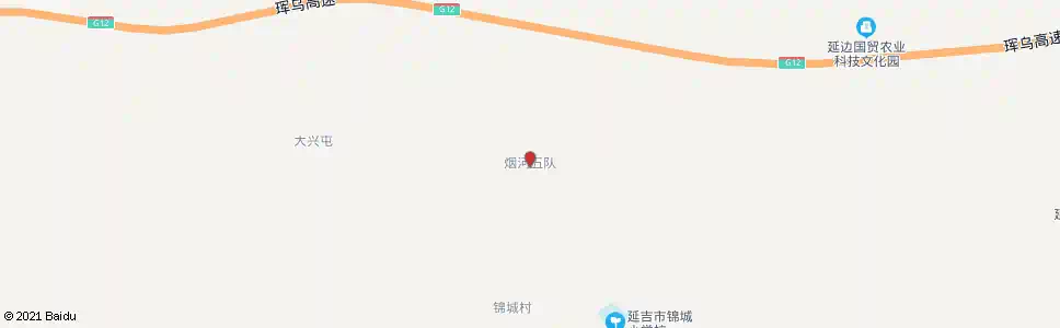 延边烟河五队_公交站地图_延边公交_妙搜公交查询2025
