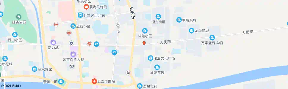 延边吉融小区_公交站地图_延边公交_妙搜公交查询2025