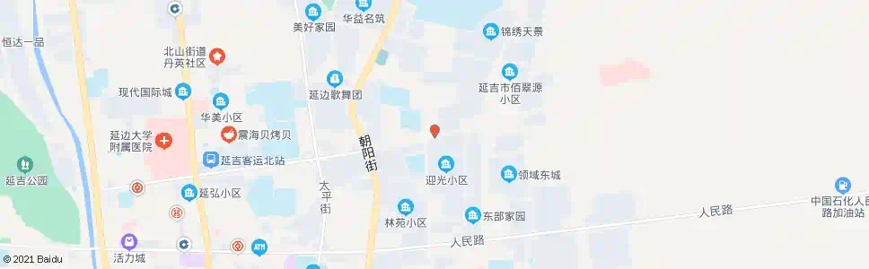 延边东山小学_公交站地图_延边公交_妙搜公交查询2025