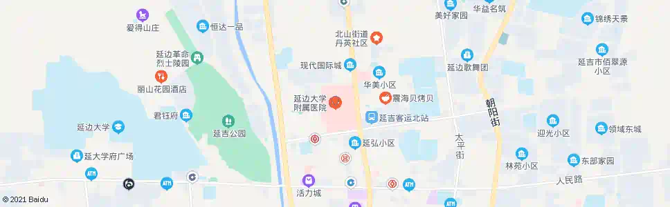 延边延大附中_公交站地图_延边公交_妙搜公交查询2025