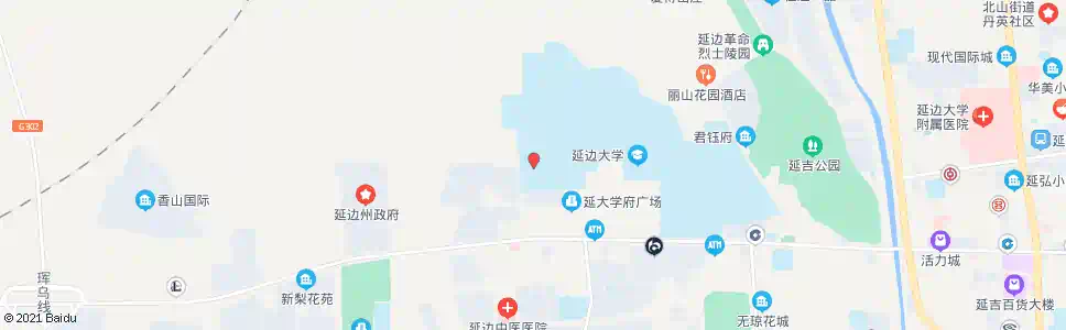 延边延大学生公寓_公交站地图_延边公交_妙搜公交查询2025