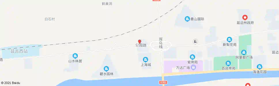 延边民主三队_公交站地图_延边公交_妙搜公交查询2025