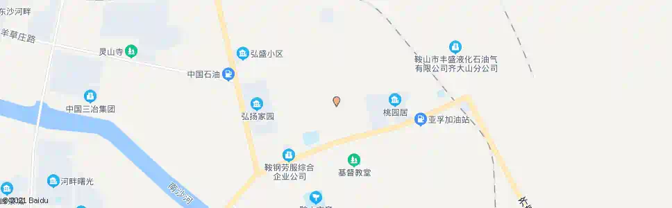 鞍山传动机械厂_公交站地图_鞍山公交_妙搜公交查询2025