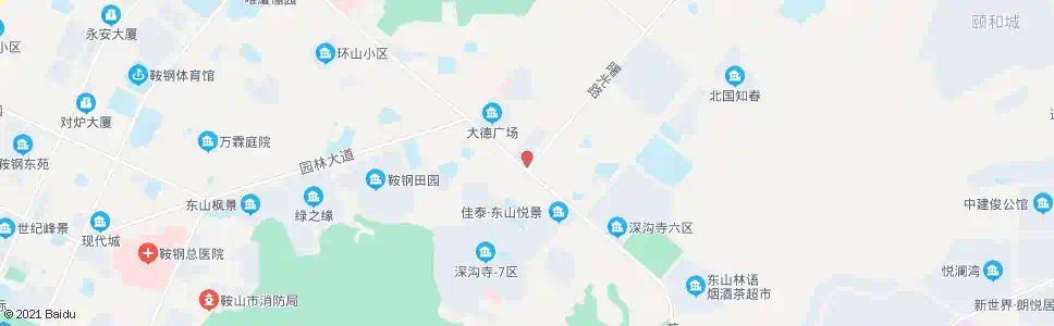 鞍山曙光路南口_公交站地图_鞍山公交_妙搜公交查询2025