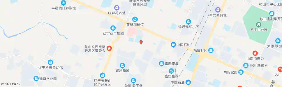 鞍山铁西九道街_公交站地图_鞍山公交_妙搜公交查询2025