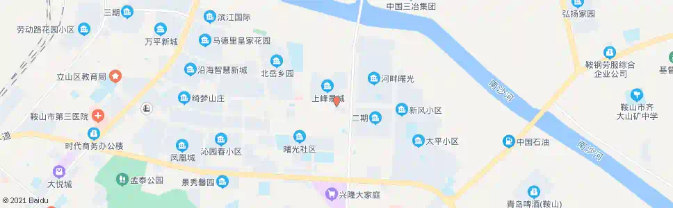 鞍山上峰景城_公交站地图_鞍山公交_妙搜公交查询2025