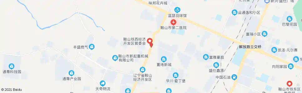 鞍山永宁街_公交站地图_鞍山公交_妙搜公交查询2025
