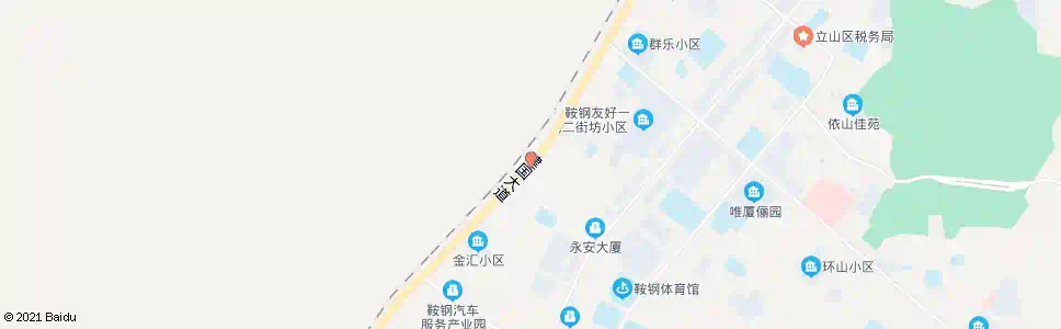 鞍山小东门_公交站地图_鞍山公交_妙搜公交查询2025